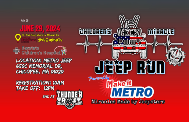 1st Annual Children’s Miracle Jeep Run
