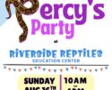 Percy\'s Party at Riverside Reptiles